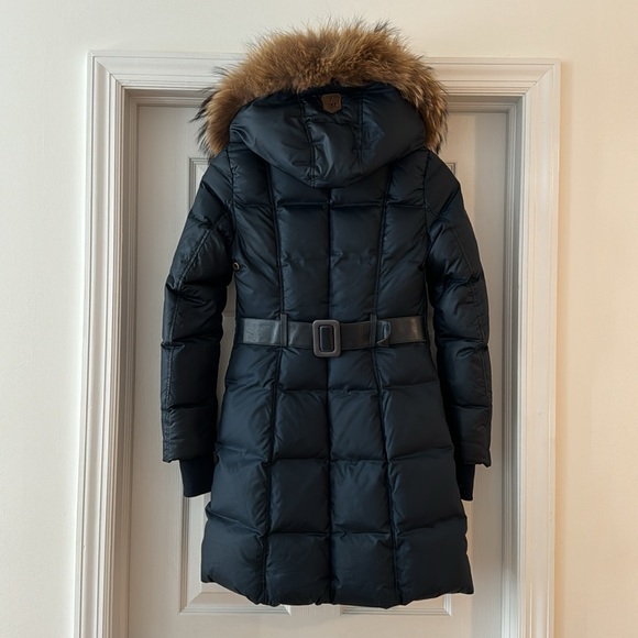 Navy Mackage Jacket - Picture 7 of 9